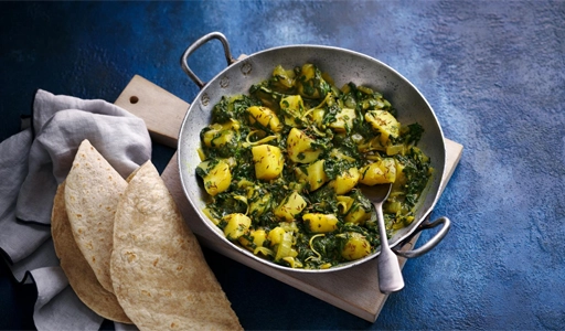 Saag Aloo